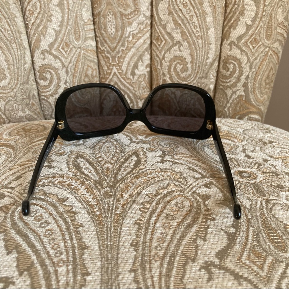 TORY BURCH | TY7112 Polarized Square Sunglasses Black Grey Gradient 57mm NEW - Picture 4 of 10